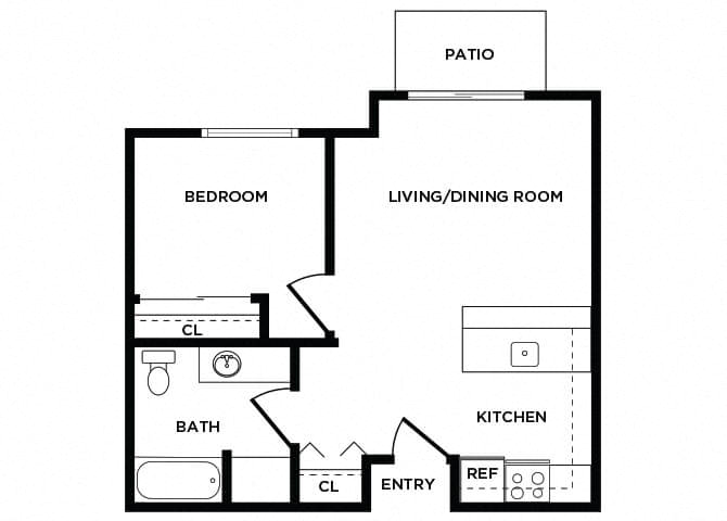 Suite A Floorplan